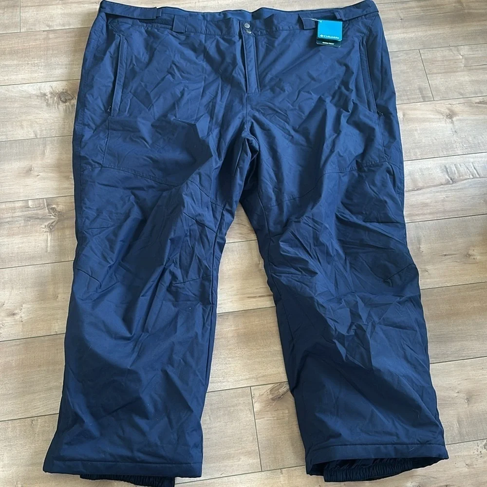 NWT Columbia Men's Big Navy Bugaboo IV Insulated Ski Pants Size 6X Regular